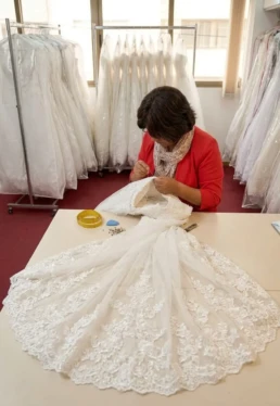 servicio de entallado vestido de novia lima